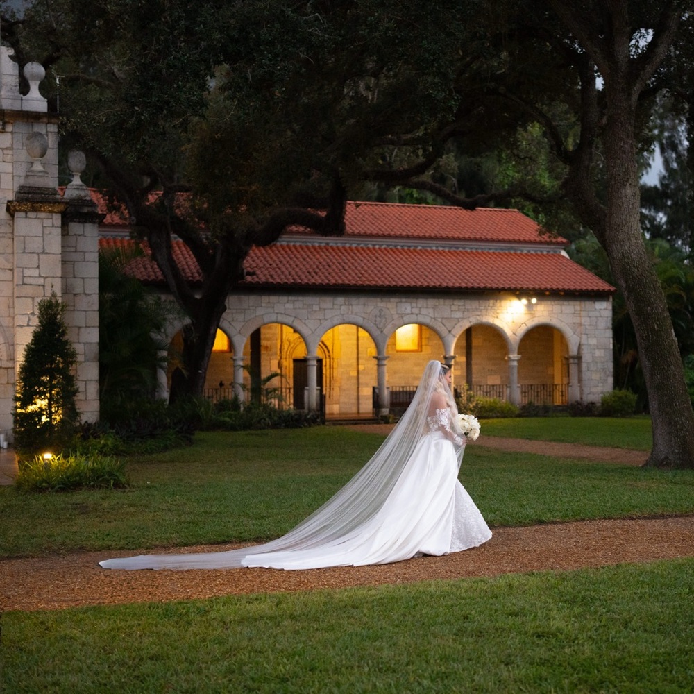 Galia Lahav Luna Silk Bridal Overskirt - Picture 4 of 5
